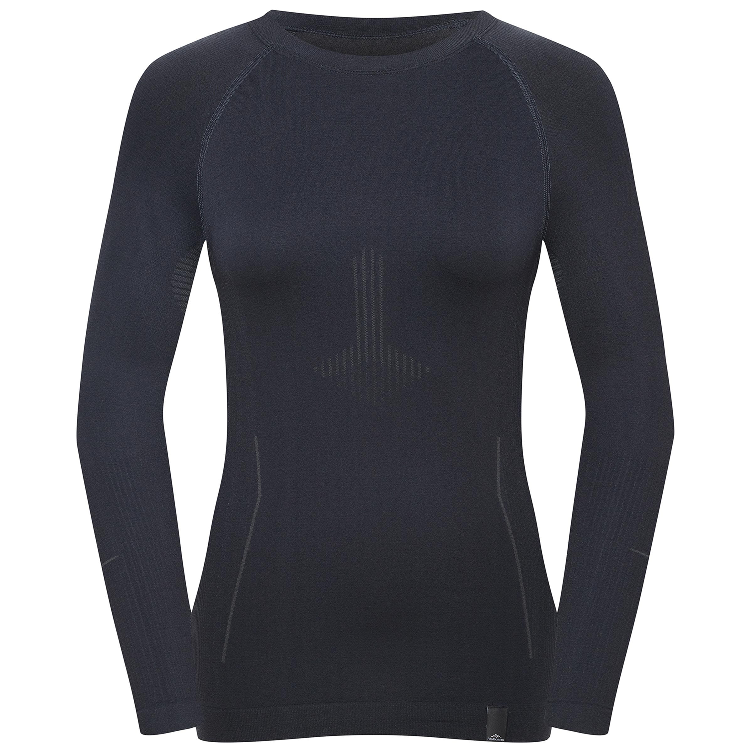 Fjord Nansen - RIFFE Longsleeve - Damen Thermo-Langarmshirt - Rocky grey