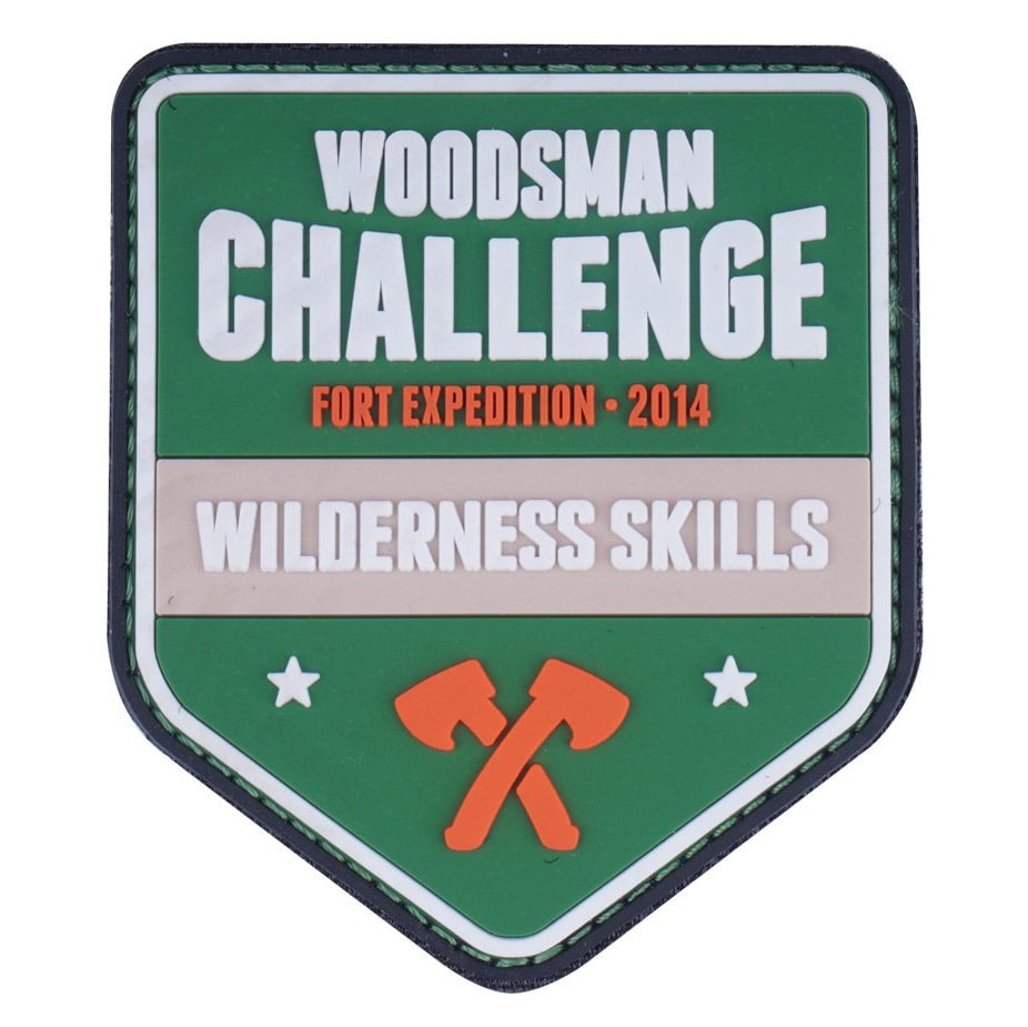 101 Inc. - Woodsman Challenge - 3D-Aufnäher