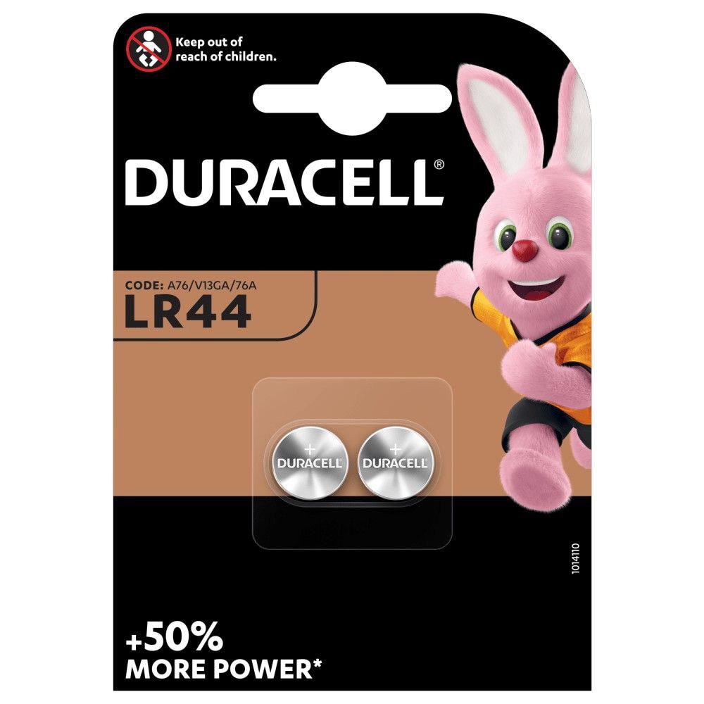 Duracell - LR44 - Alkalibatterie 1,5 V - 2 Stk.