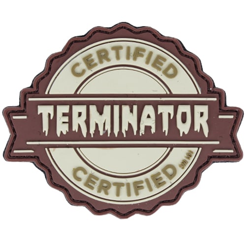 101 Inc. - Terminator 3D-Aufnäher - Coyote