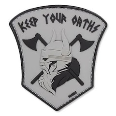 101 Inc. - Keep Your Oaths - Grau 3D-Aufnäher