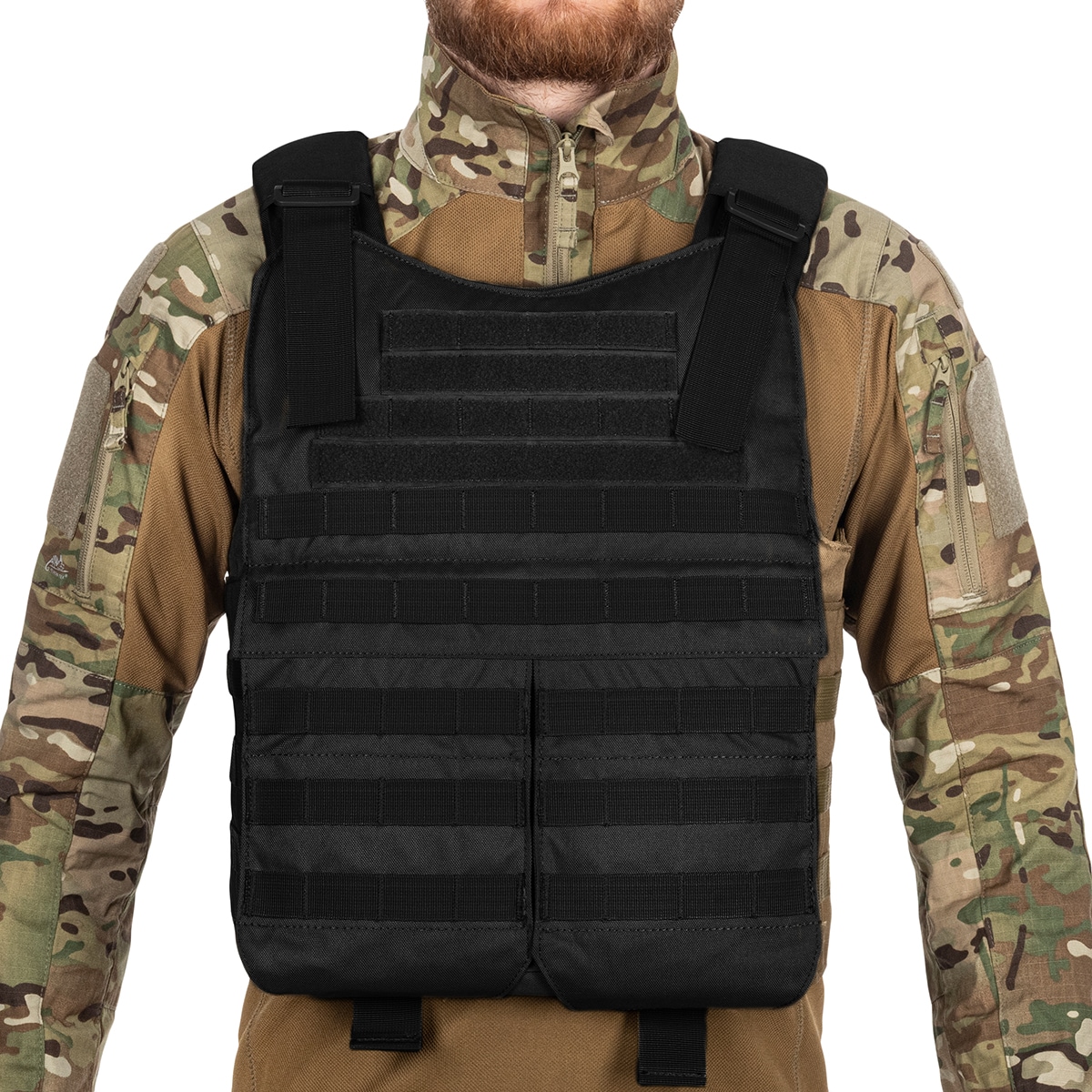 Voodoo Tactical - Hayden Plate Carrier - Taktische Weste mit Trinkblasentasche - Black