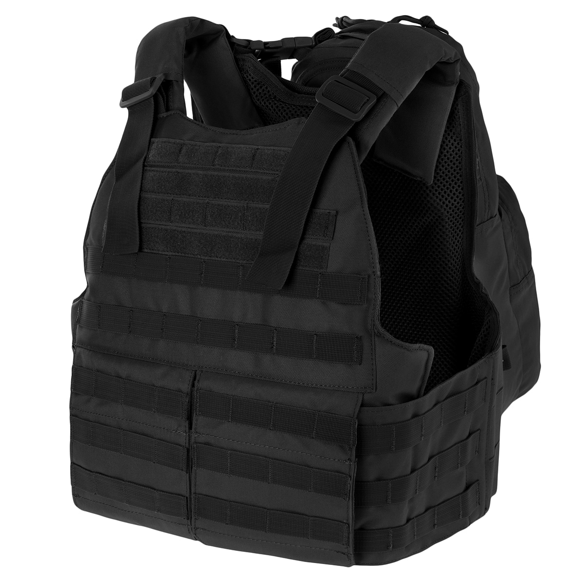 Voodoo Tactical - Hayden Plate Carrier - Taktische Weste mit Trinkblasentasche - Black