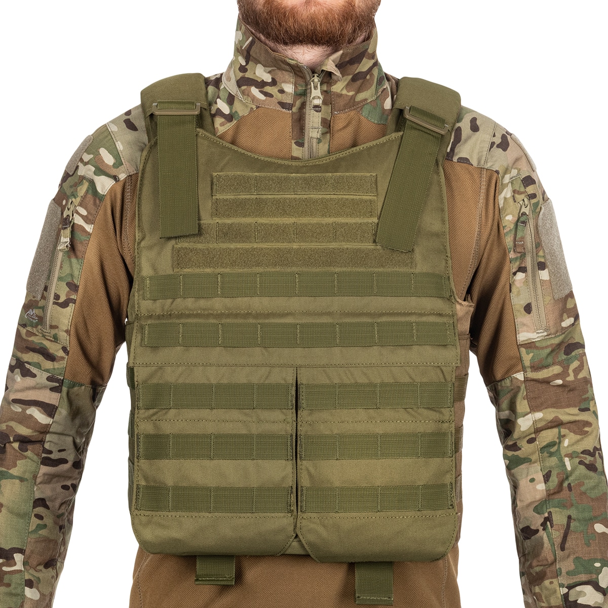 Voodoo Tactical - Heavy Armor Plate Carrier - Taktische Weste - Olive