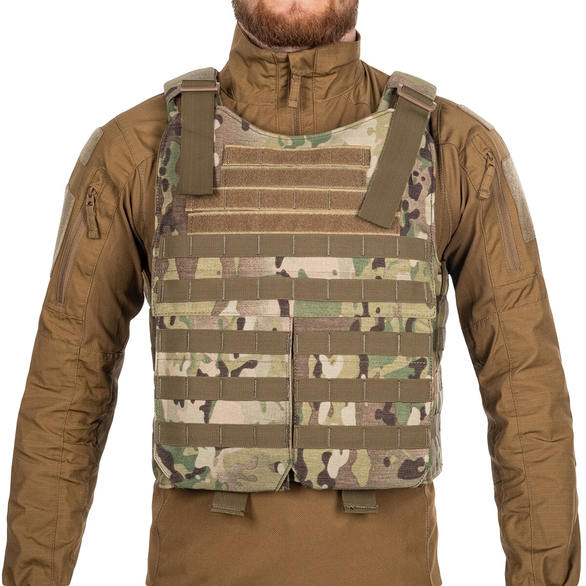 Voodoo Tactical - Heavy Armor Plate Carrier - Taktische Weste - MultiCam