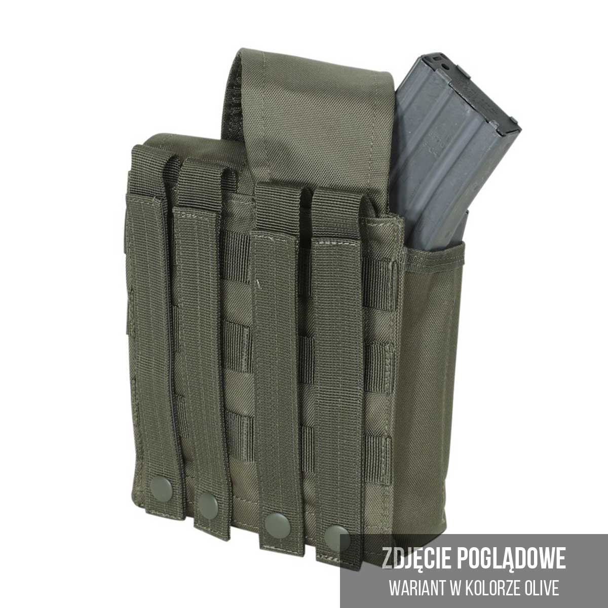 Voodoo Tactical - Mag Pouch Double - Doppel-Magazintasche für M4-/AK47-Magazine - MultiCam