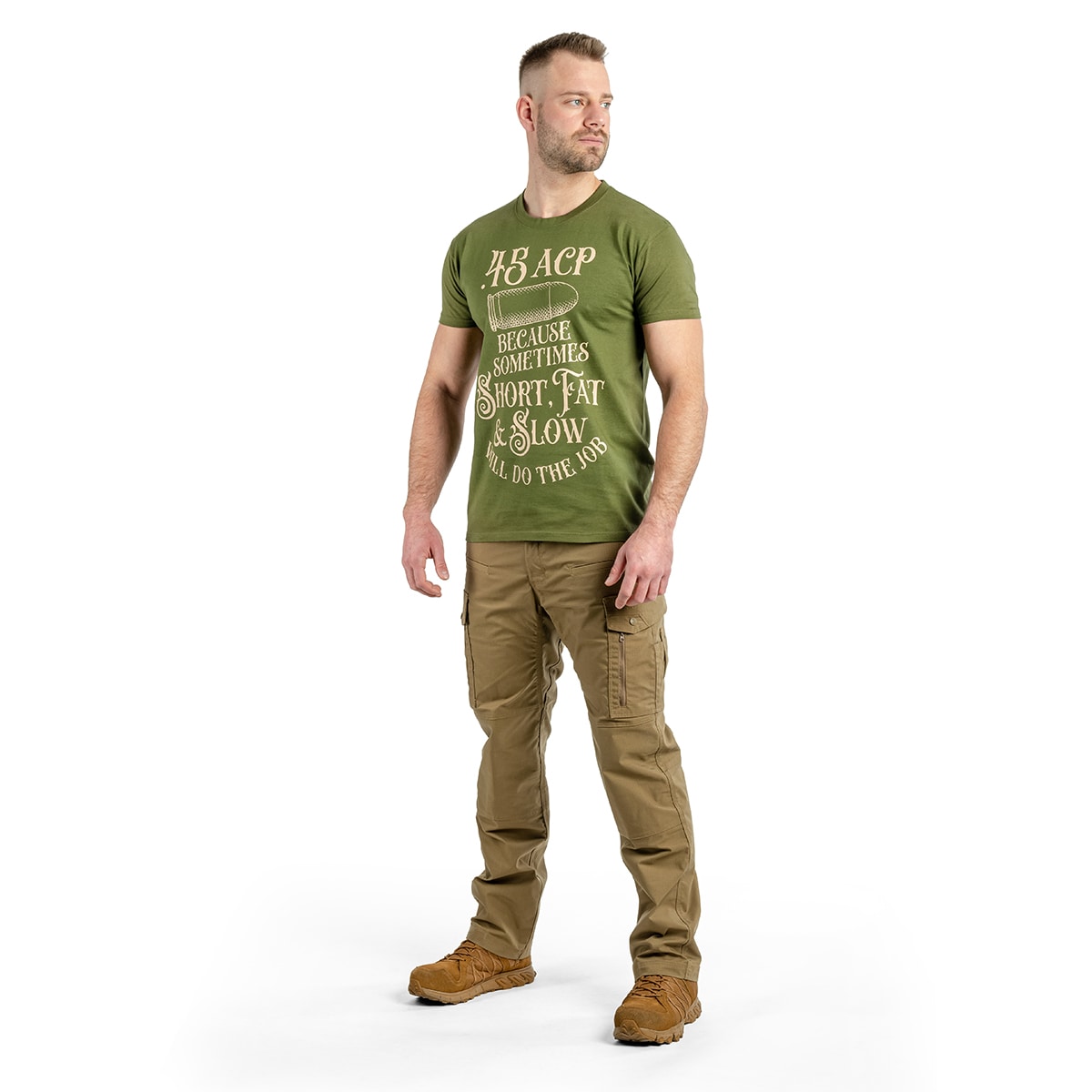 War Hog - .45 ACP - T-Shirt - Green
