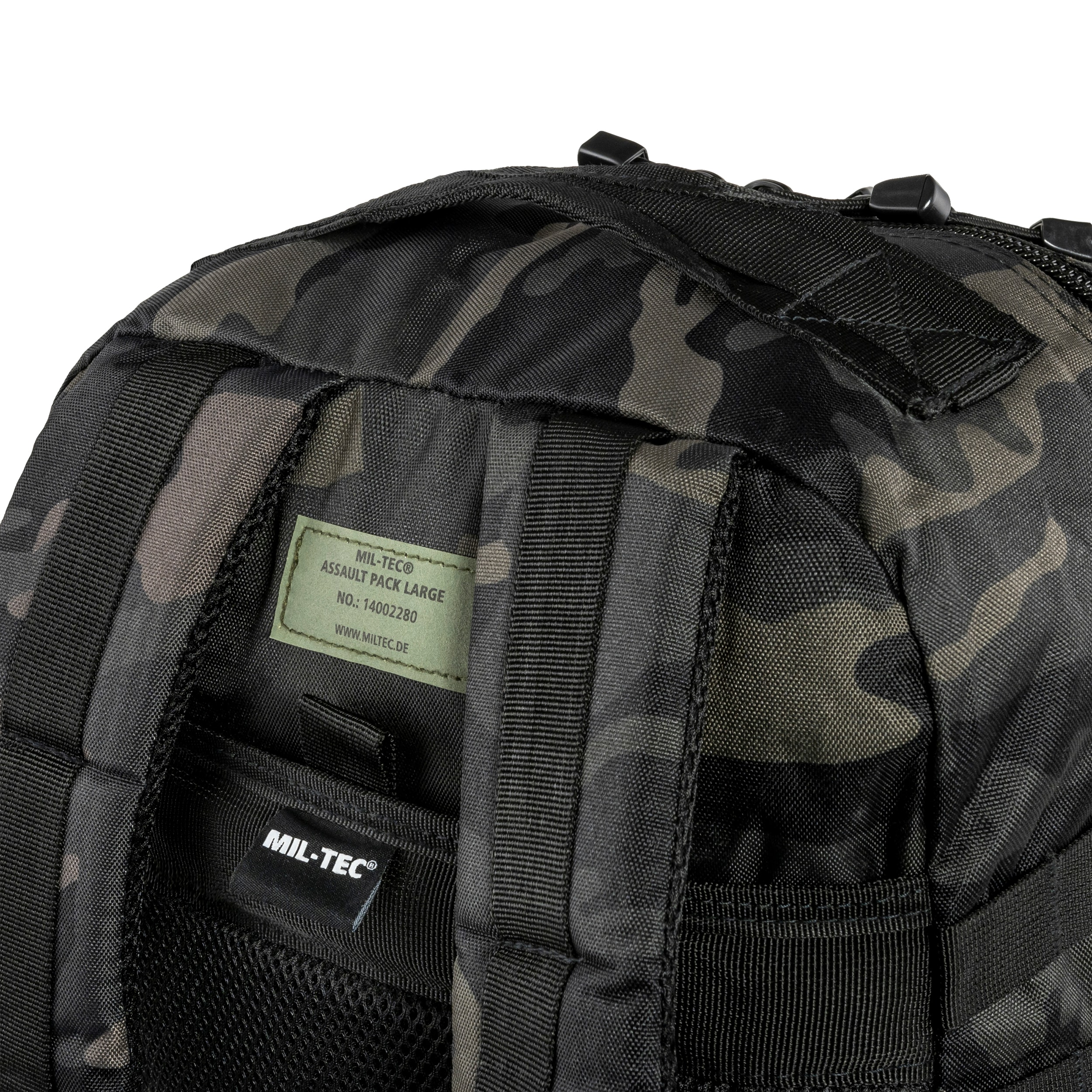 Mil-Tec - Large Assault Pack - Taktischer Rucksack 36 l - Dark Camo