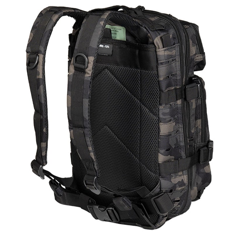 Mil-Tec - Assault Pack Laser Cut Small - Rucksack 20 l - Dark Camo