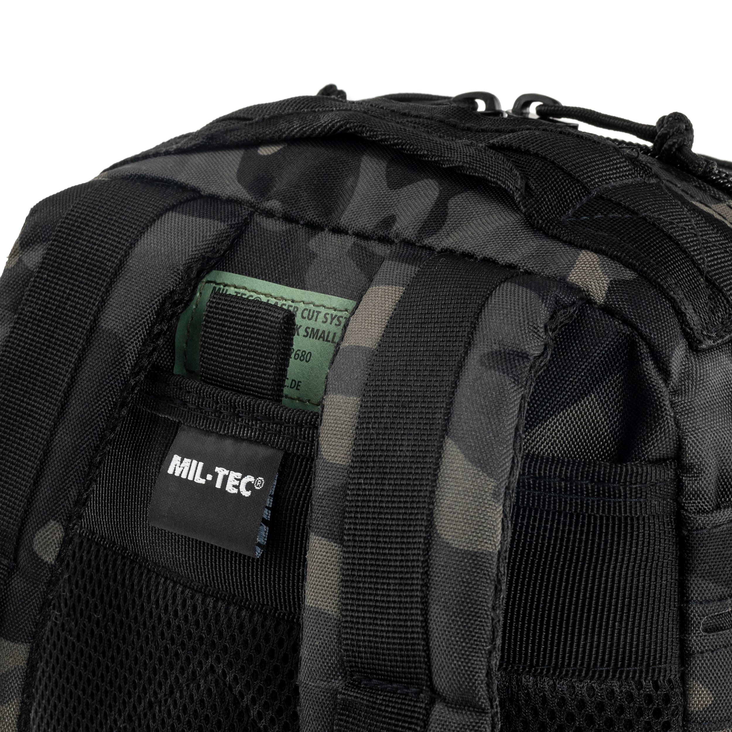 Mil-Tec - Assault Pack Laser Cut Small - Rucksack 20 l - Dark Camo