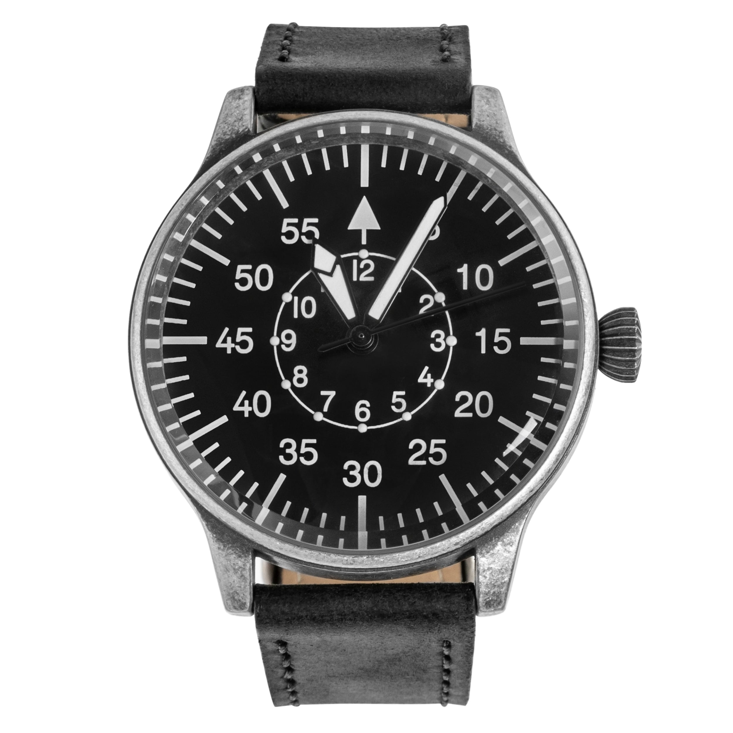 Mil-Tec - Army Retro Pilot Quartz Watch - Handuhr - Black