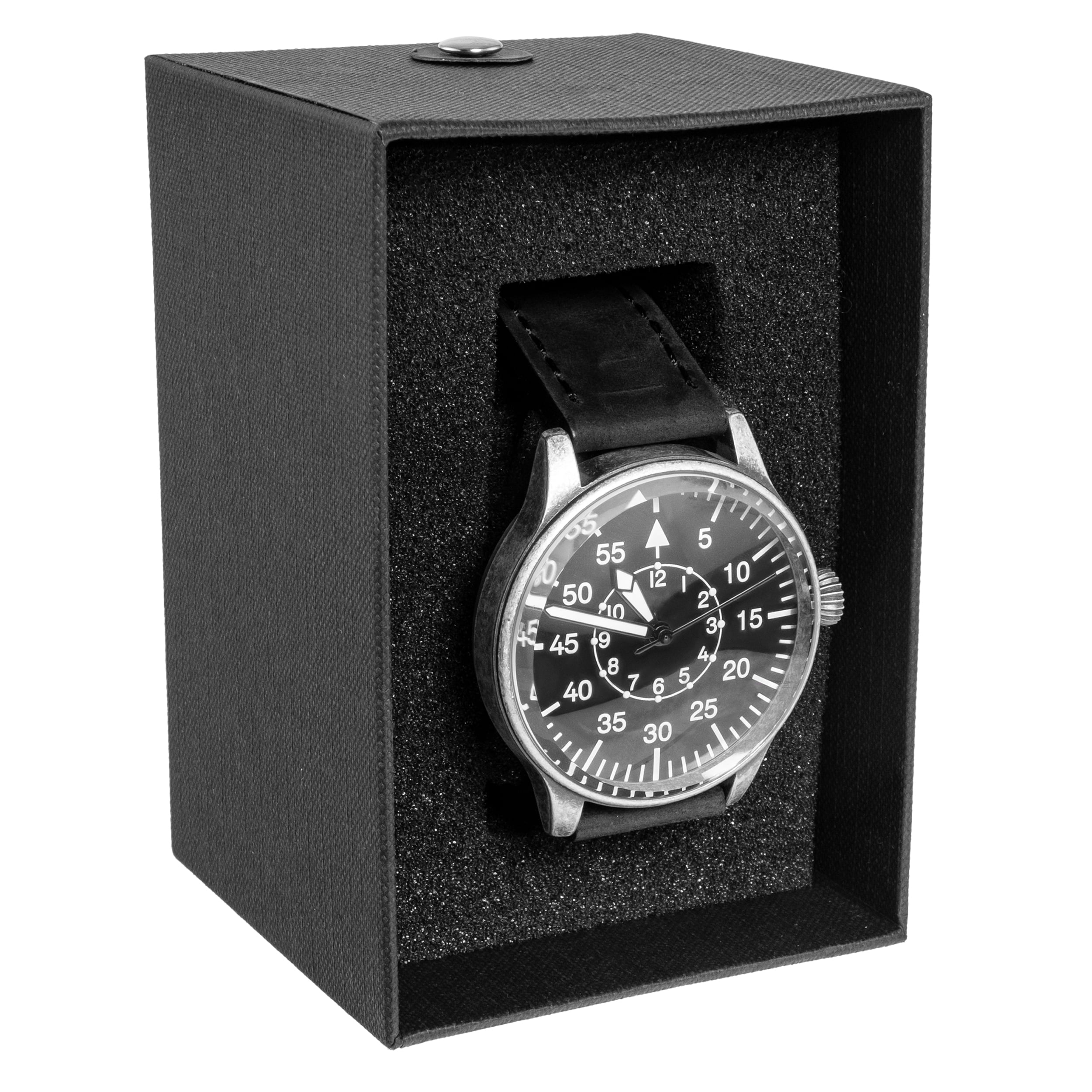 Mil-Tec - Army Retro Pilot Quartz Watch - Handuhr - Black