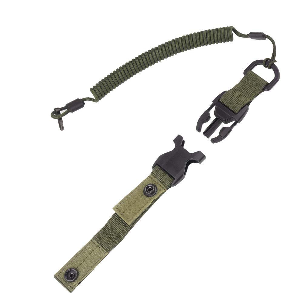 EDCX - MOLLE - Taktisches Schlüsselband mit Schnalle - Army Green - 2031 