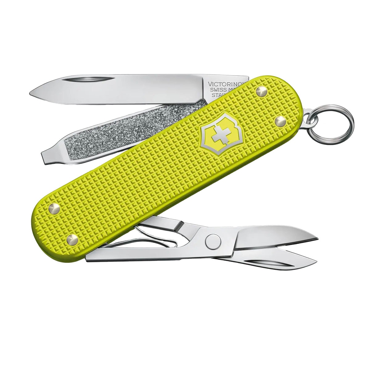 Victorinox - Classic SD Alox Limited Edition 2023 - Taschenmesser mit Schlüsselanhänger - Electric Yellow