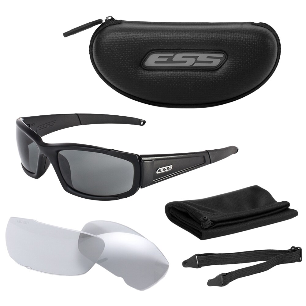 ESS - CDI Black 2LS Kit - taktische Brille - Schwarz