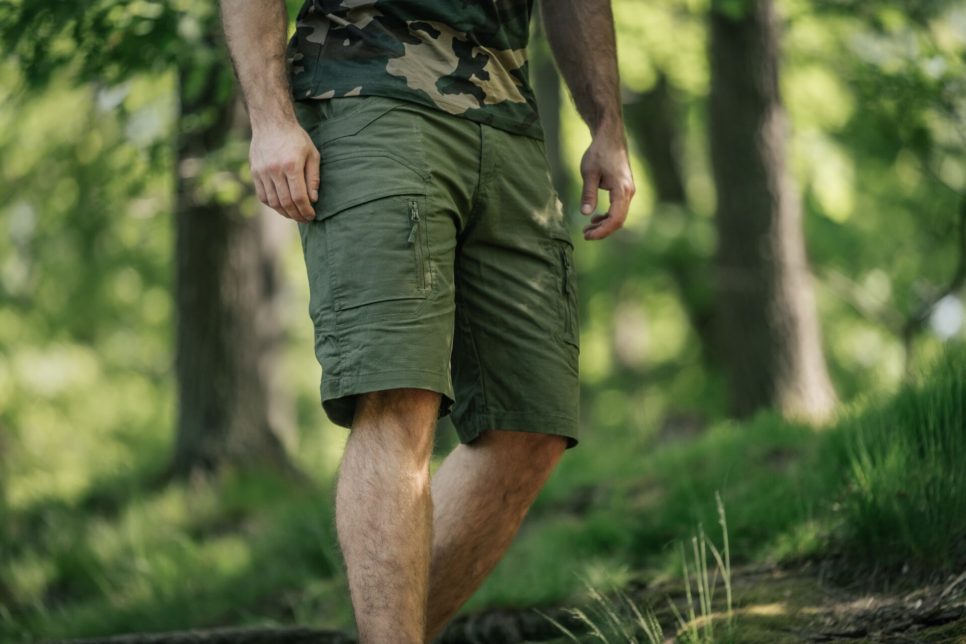 Mil-Tec - Assault Rip-Stop - Taktische Shorts - Olive