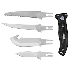 MFH Fox Outdoor - Hunter - 4-in-1-Set - Multifunktionsmesser mit Wechselklingen