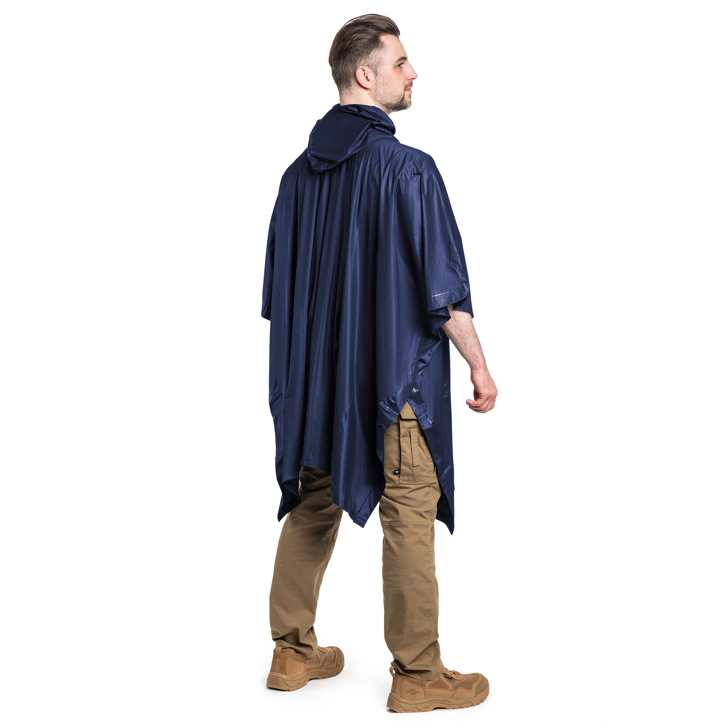 Mil-Tec PVC - Poncho - Dunkelblau