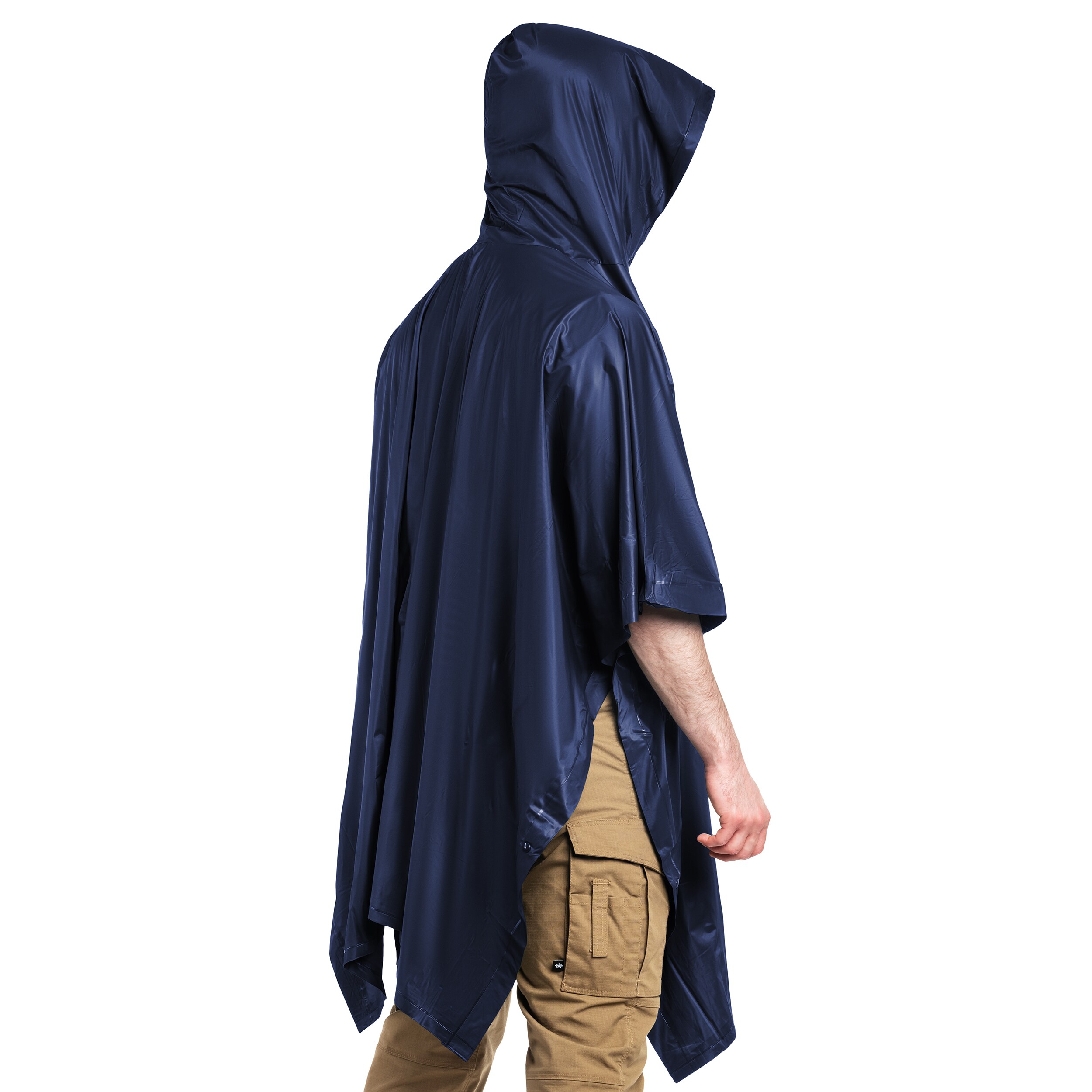 Mil-Tec PVC - Poncho - Dunkelblau