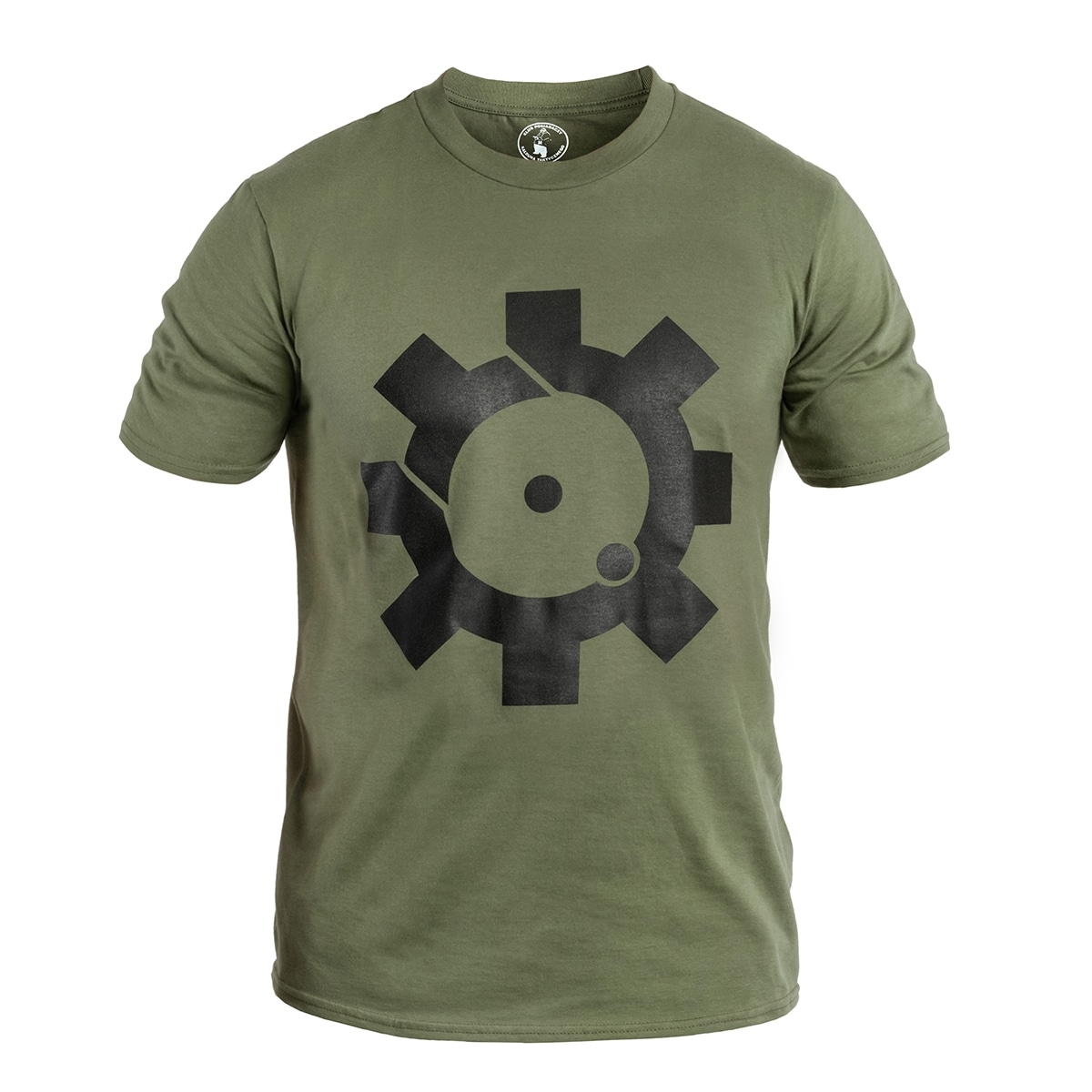 Kałdun - AR15 Bolt Face - T-Shirt - Grün/Schwarz