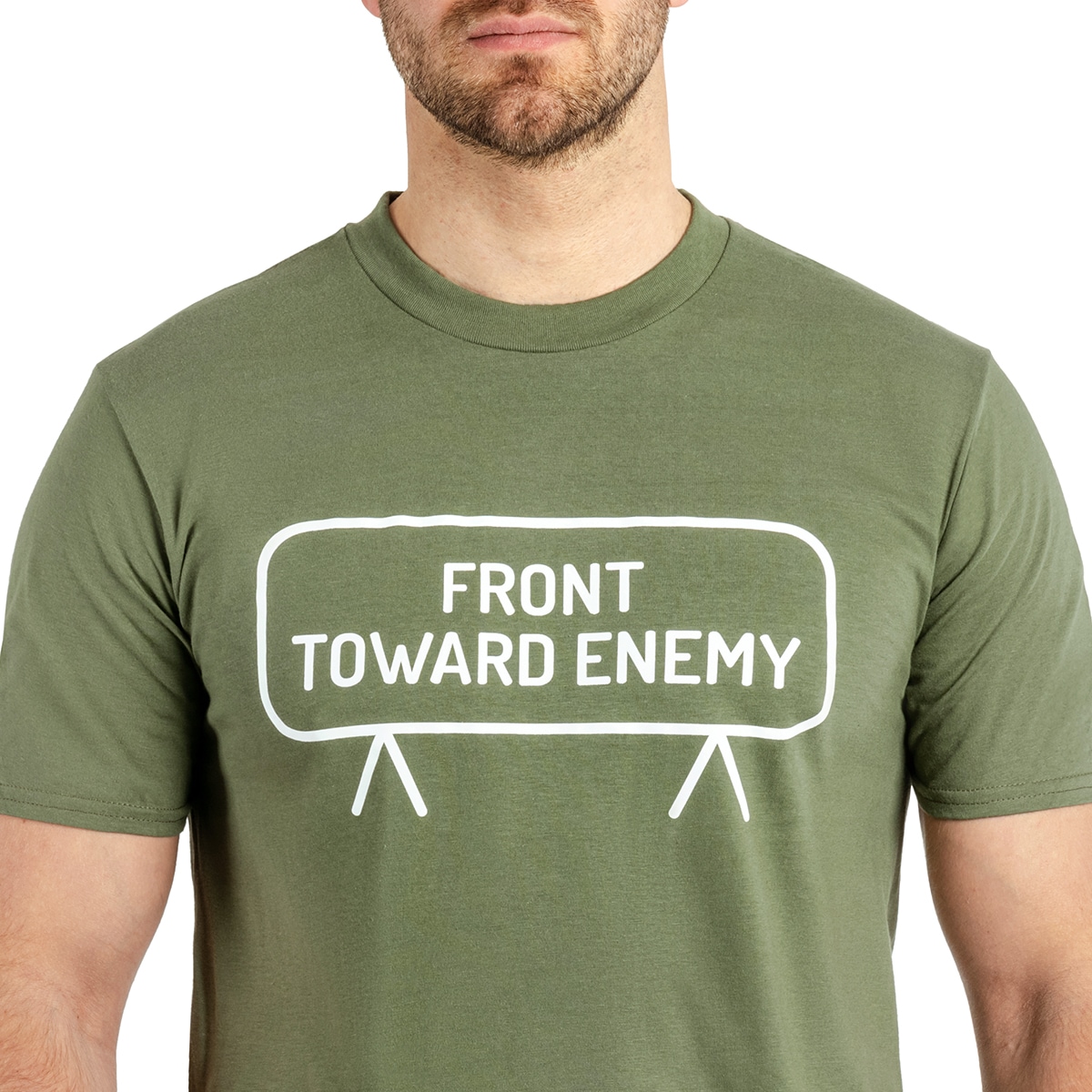 Kaldun - Front Toward Enemy - T-Shirt - Grün