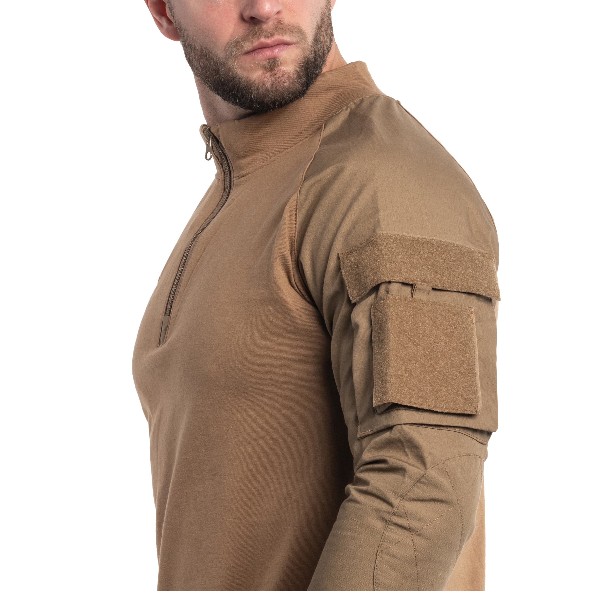 Voodoo Tactical - Combat Shirt - Taktisches Sweatshirt - Coyote