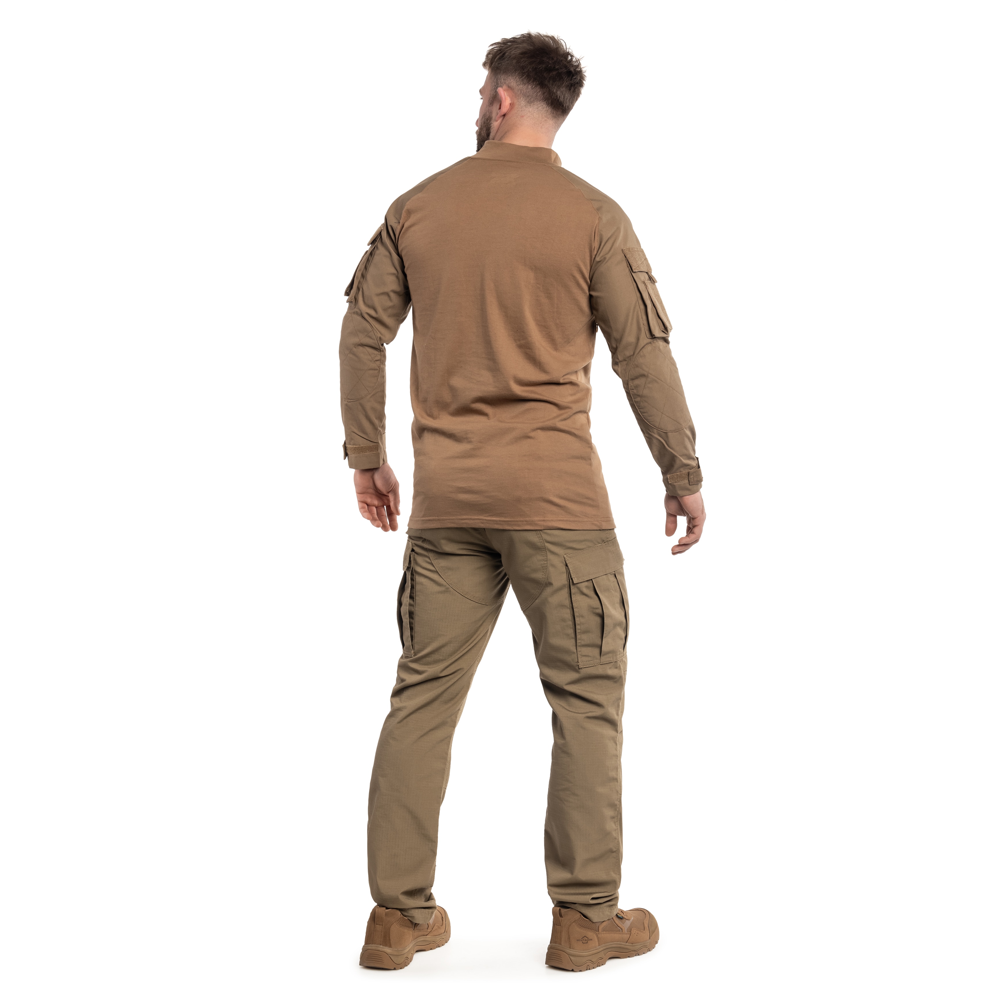 Voodoo Tactical - Combat Shirt - Taktisches Sweatshirt - Coyote