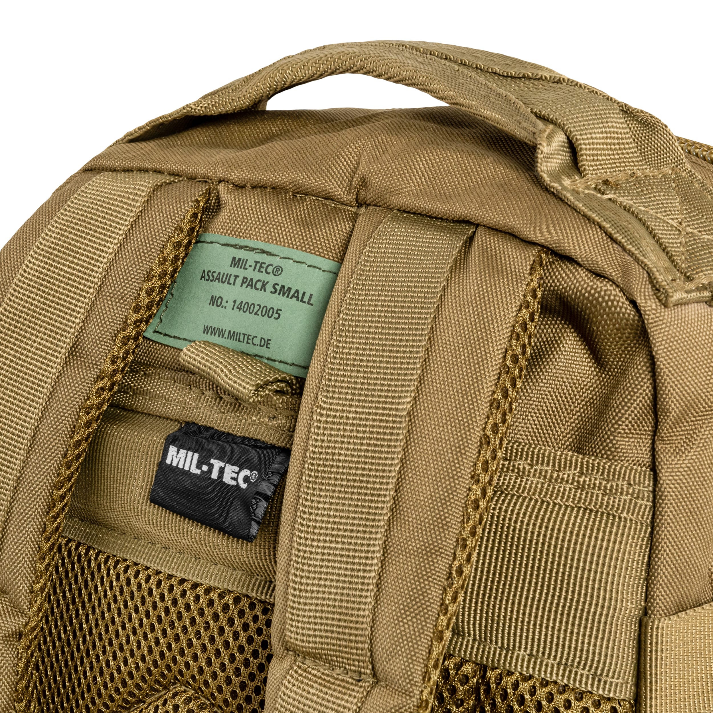 Mil-Tec Small Assault Pack - Rucksack 20 l - Coyote