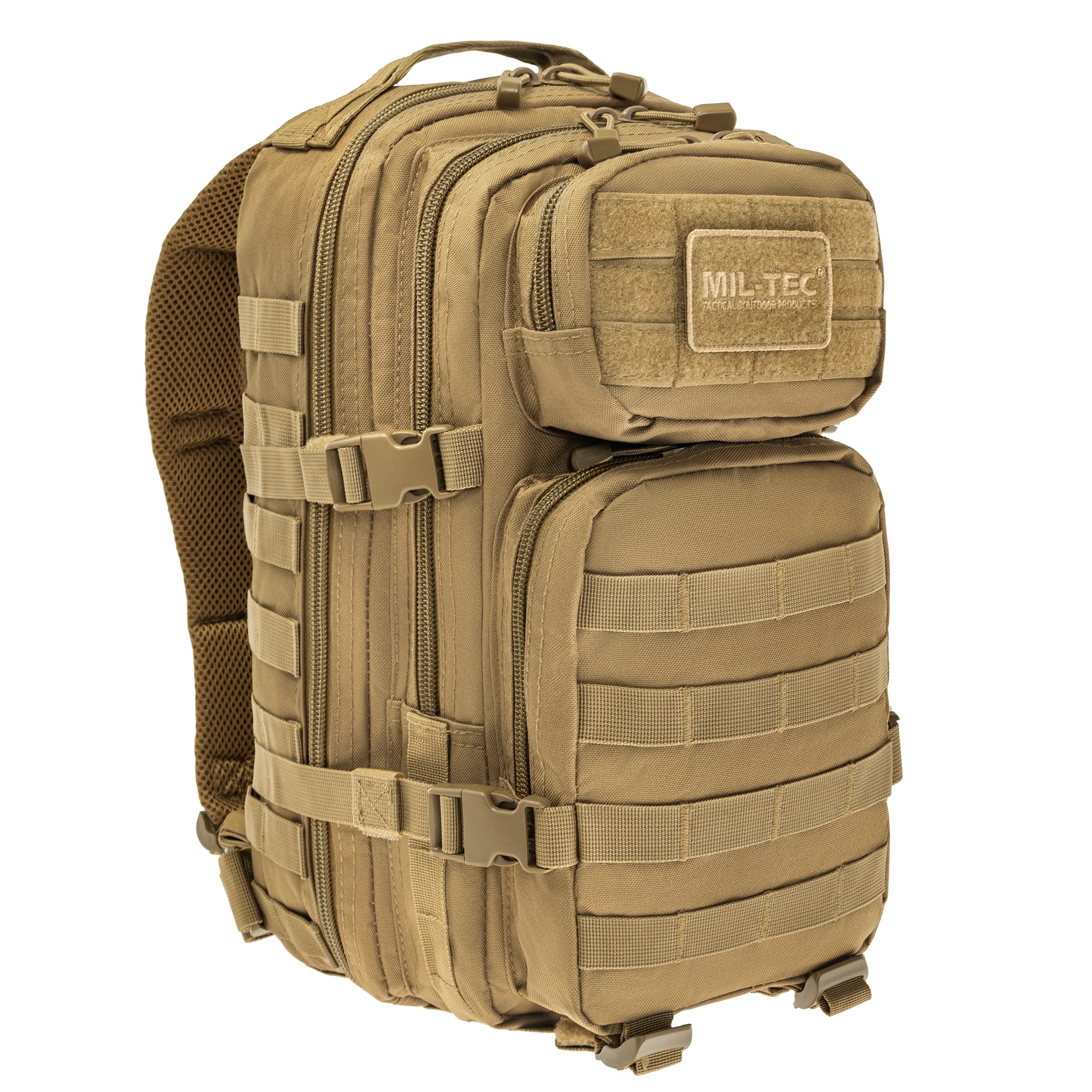 Mil-Tec Small Assault Pack - Rucksack 20 l - Coyote