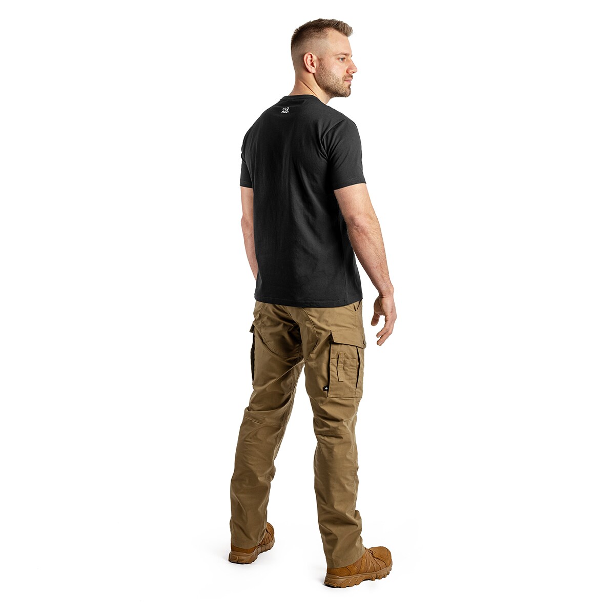 Pentagon - CloMod Initials - T-Shirt - Black