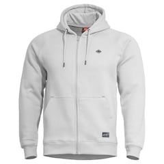 Pentagon - Phaeton Zip - Kapuzensweatshirt mit YKK-Reißverschluss - White