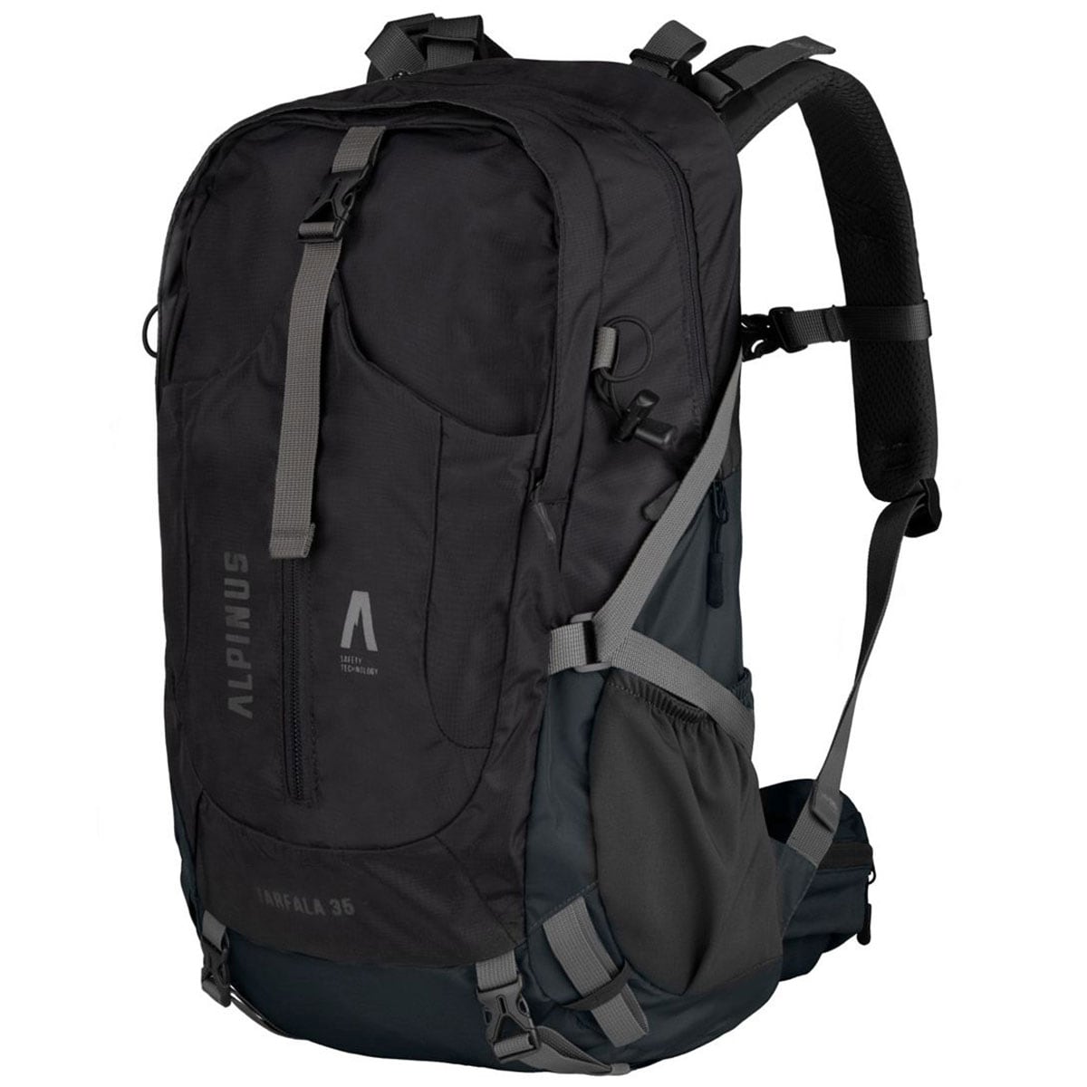 Alpinus - Tarfala - Rucksack 35 l - Schwarz