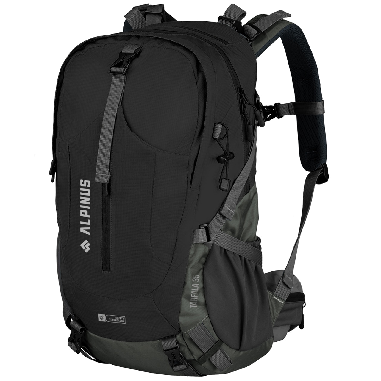 Alpinus - Tarfala - Rucksack 35 l - Schwarz