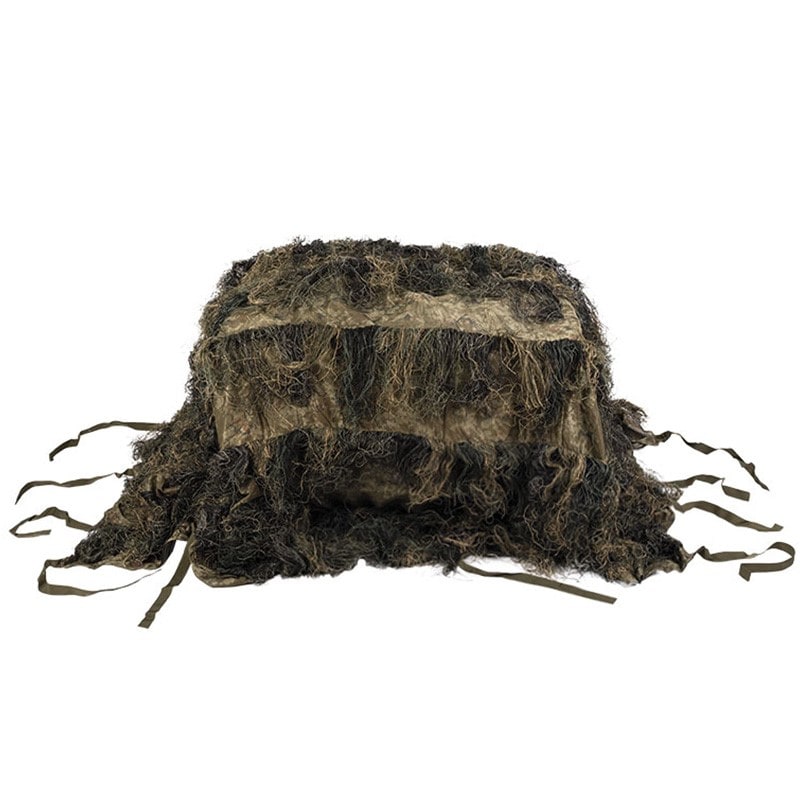 Mil-Tec - Ghillie Cover Anti Fire - Tarnnetz 300 x 200 cm - Woodland