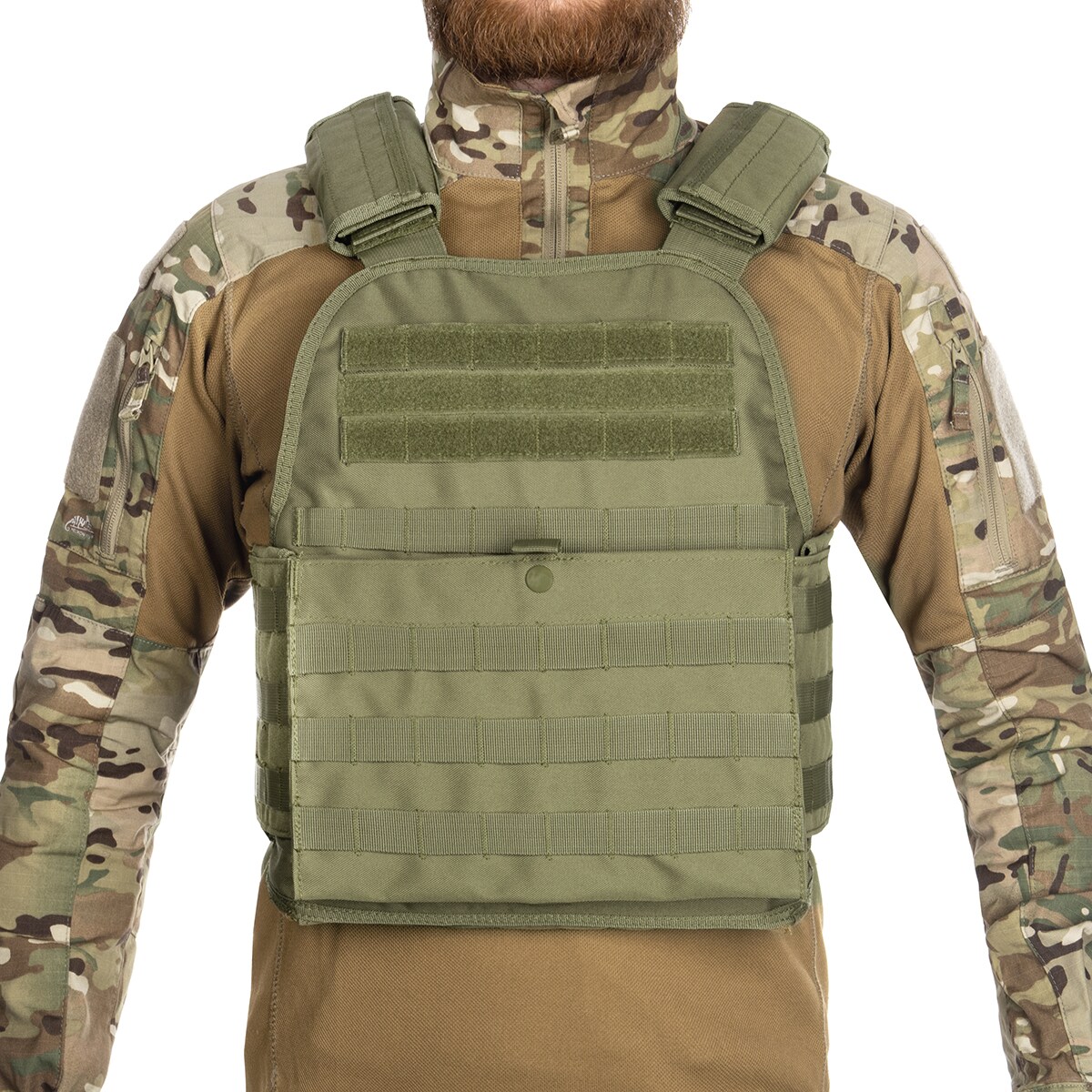 Mil-Tec - Taktische Weste Plate Carrier Vest - Olive