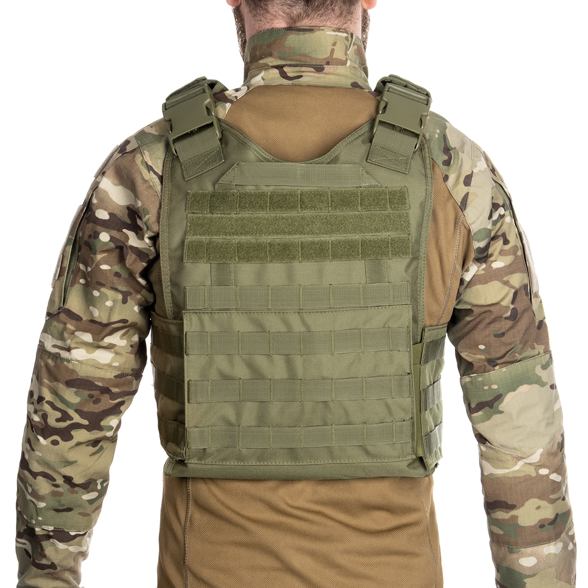 Mil-Tec - Taktische Weste Plate Carrier Vest - Olive