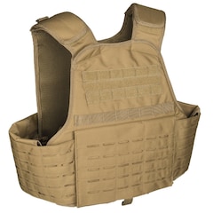 Mil-Tec - Laser Cut Carrier Vest - Taktische Weste - Coyote
