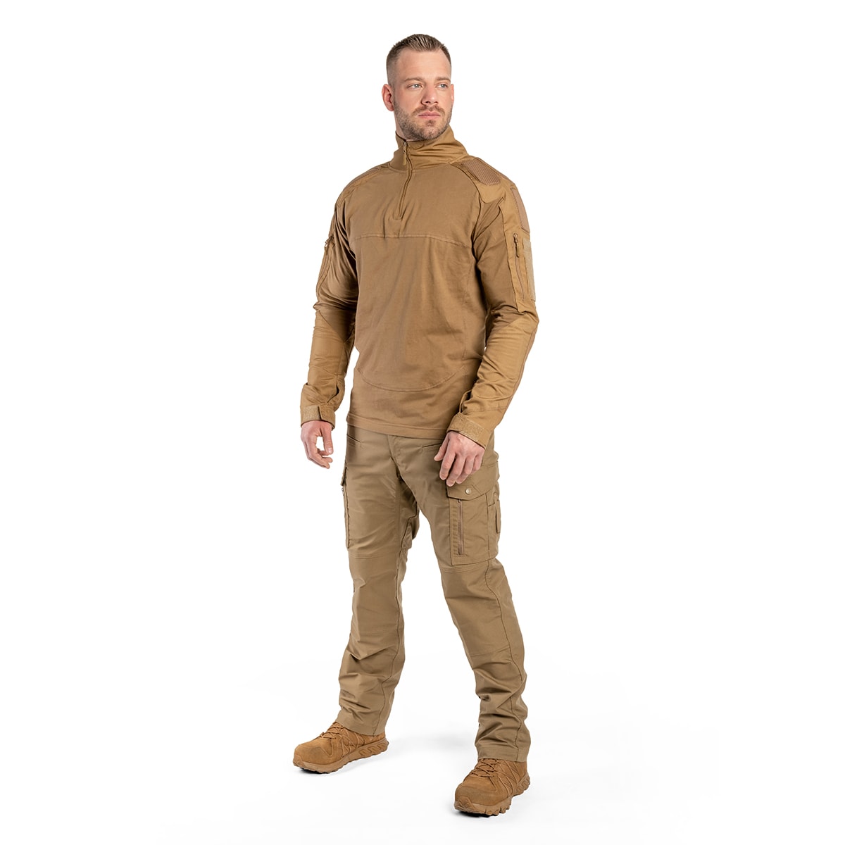 Mil-Tec - Combat Shirt Chimera - Sweatshirt - Dark Coyote