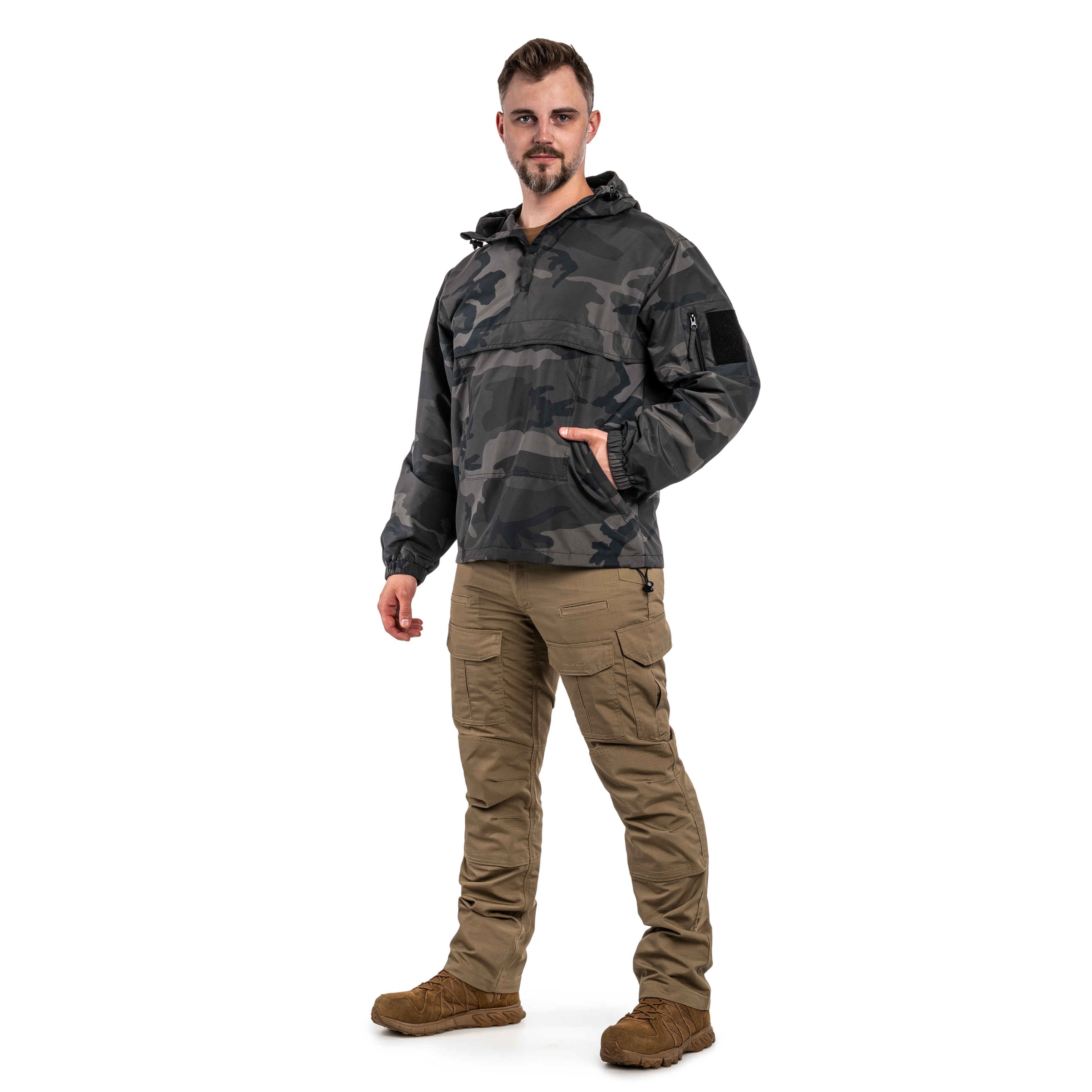 Mil-Tec - Combat Anorak Summer Jacke - Dark Camo