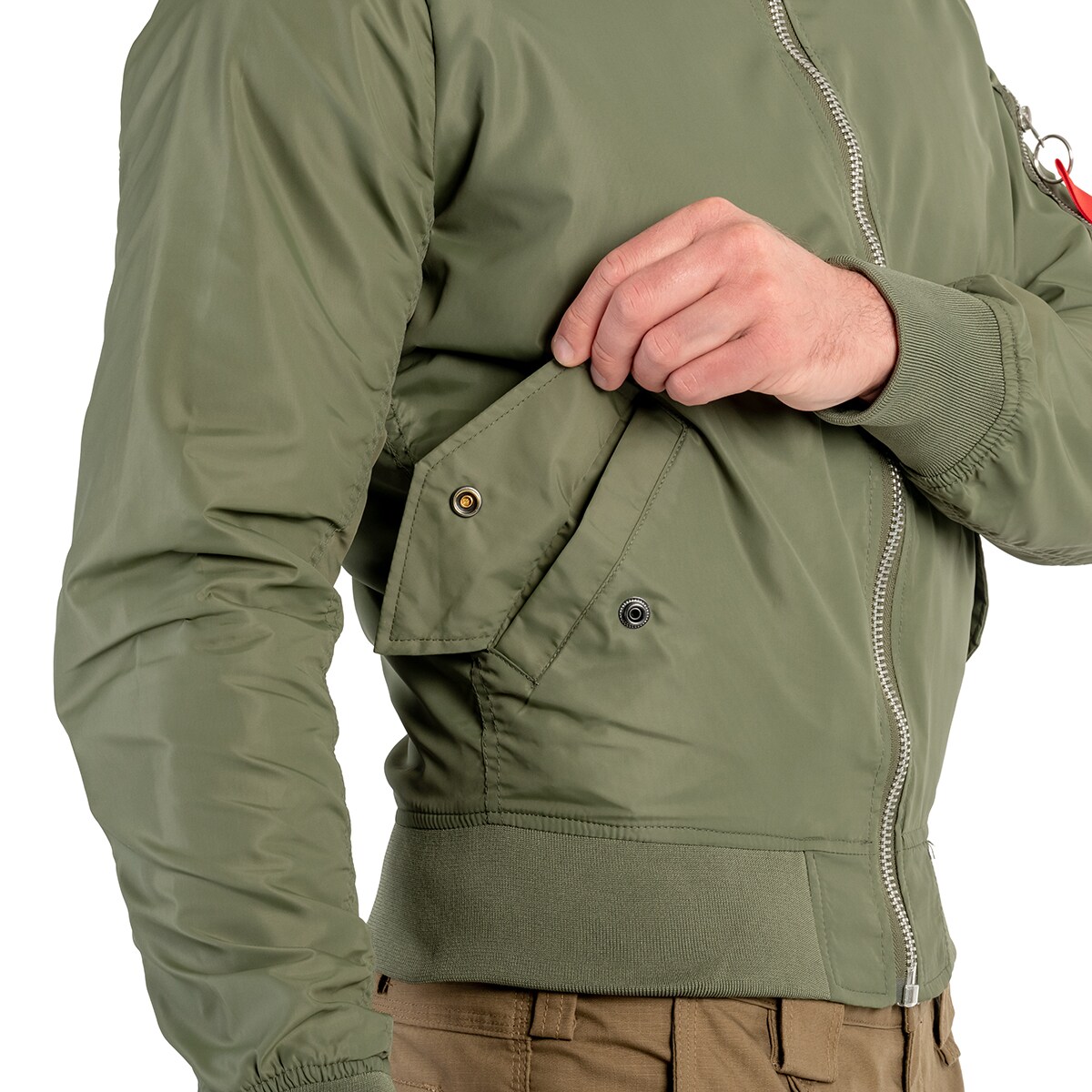 Mil-Tec - MA-1 Flyers Summer - Sommerjacke - Olive