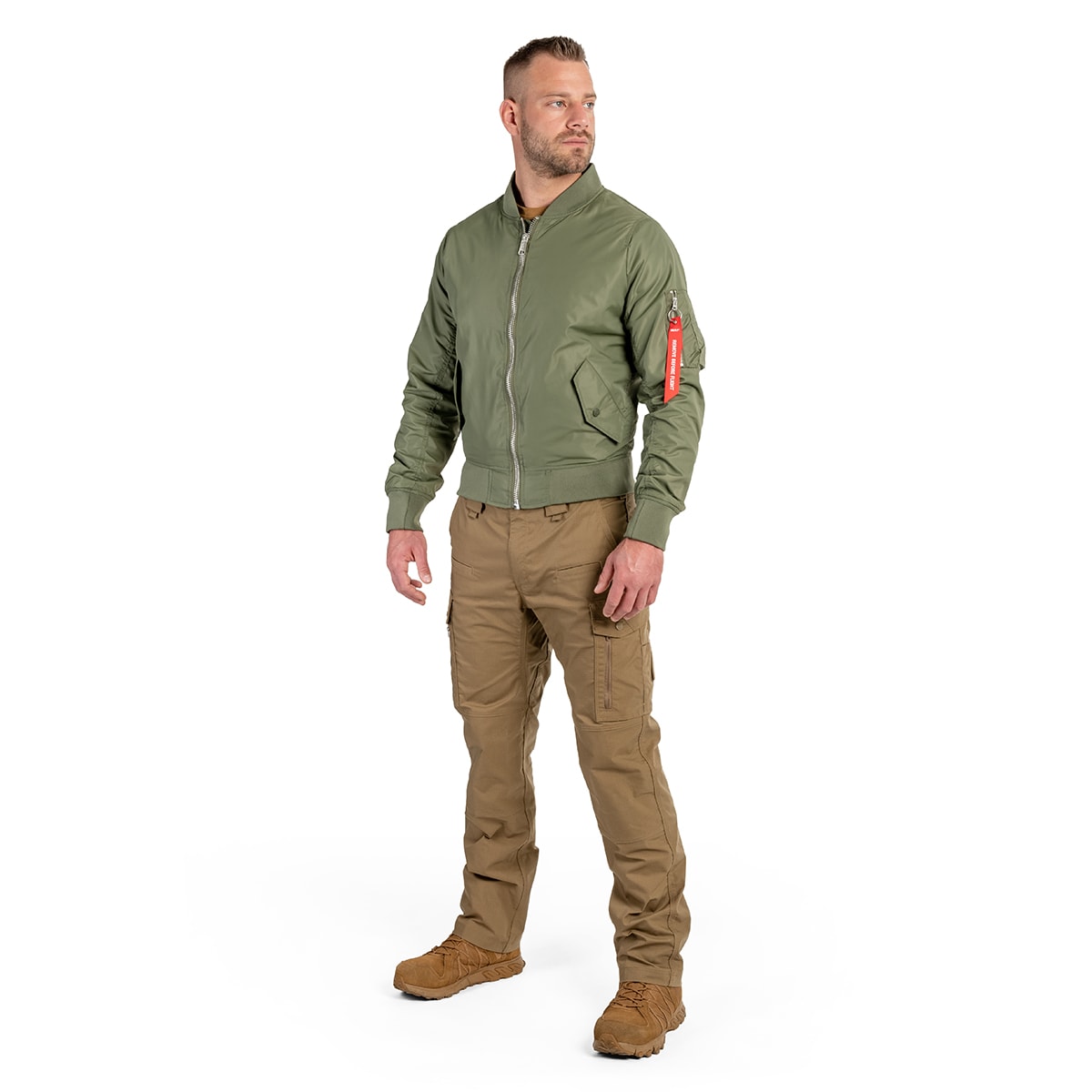 Mil-Tec - MA-1 Flyers Summer - Sommerjacke - Olive