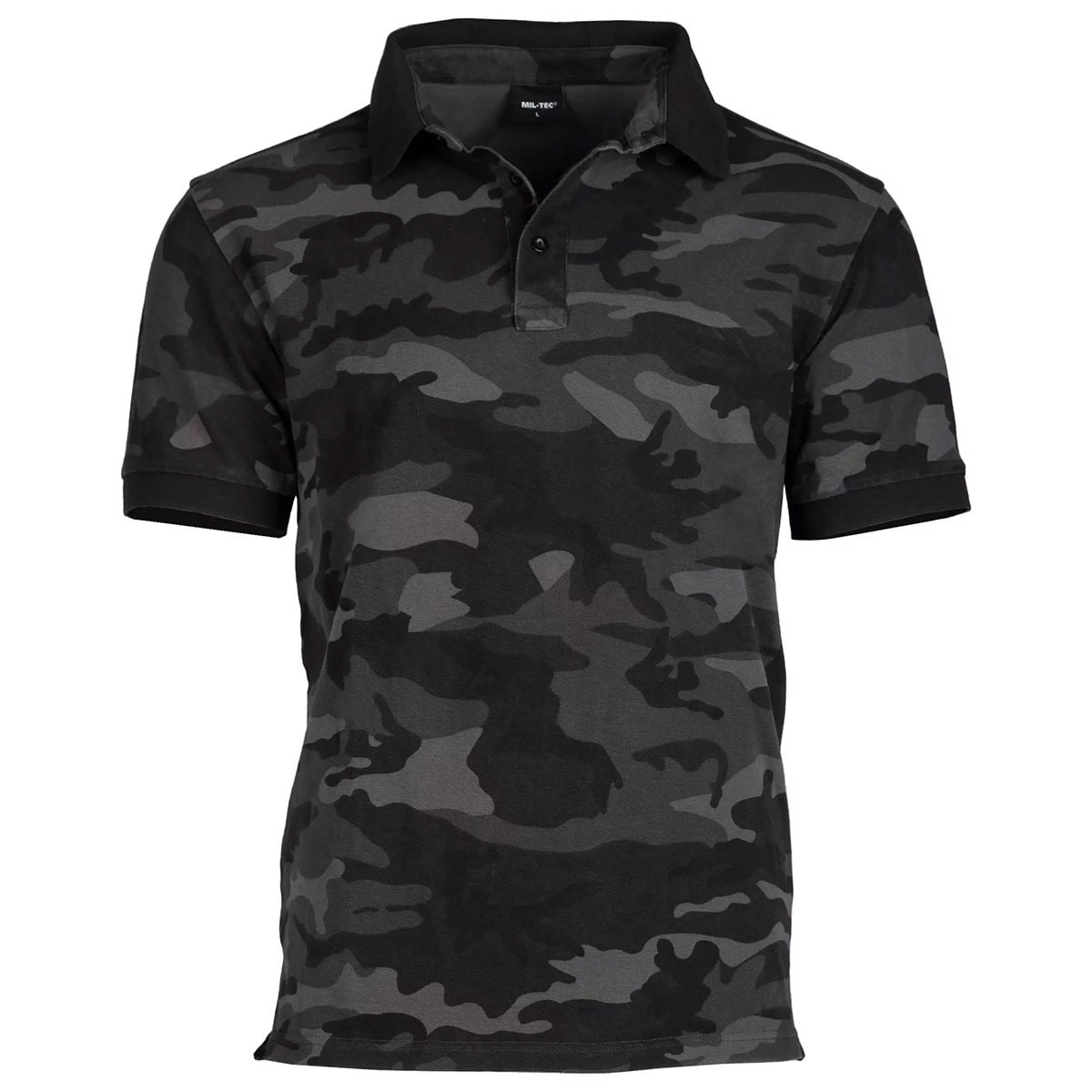 Mil-Tec - Prewash - Poloshirt - Dark Camo