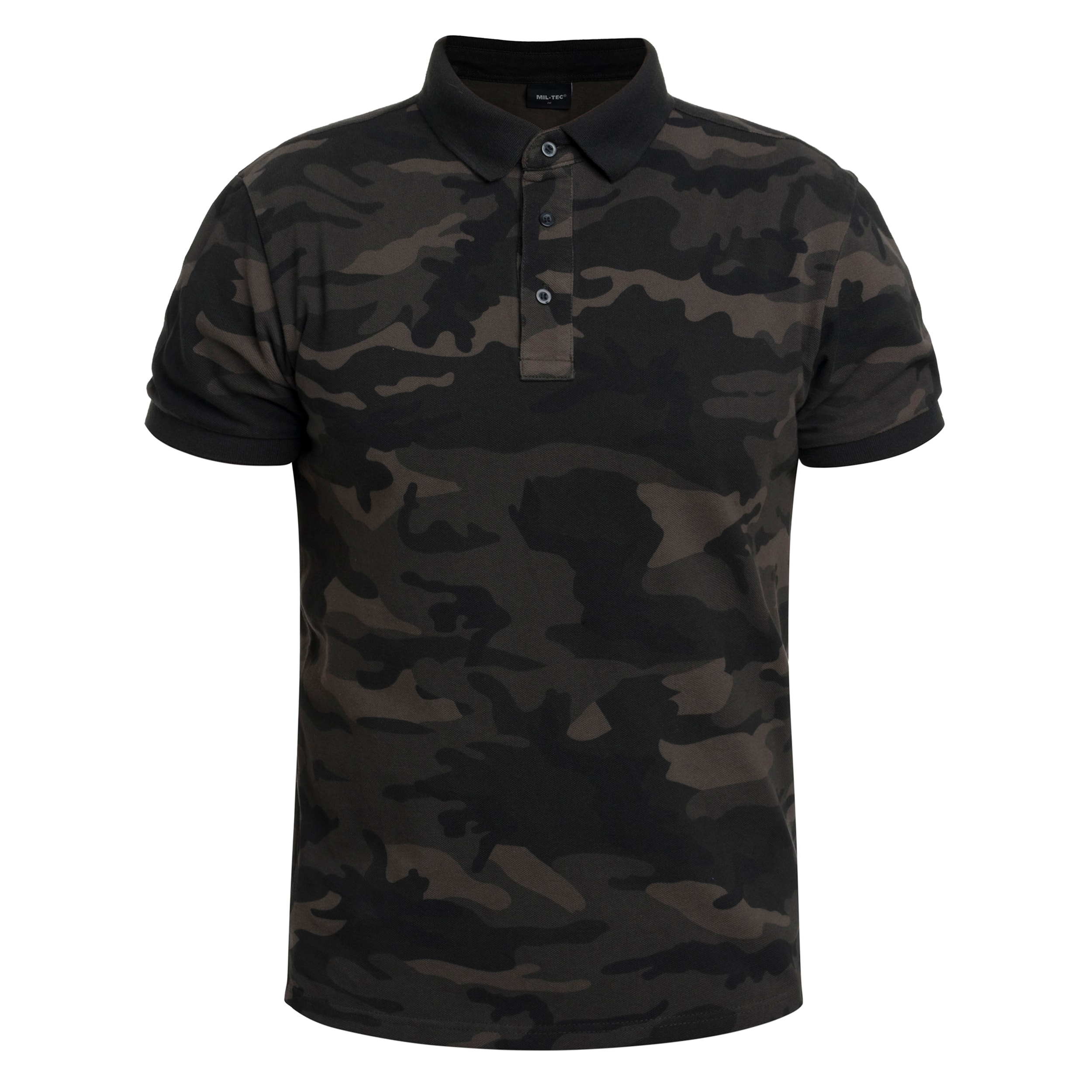 Mil-Tec - Prewash - Poloshirt - Dark Camo