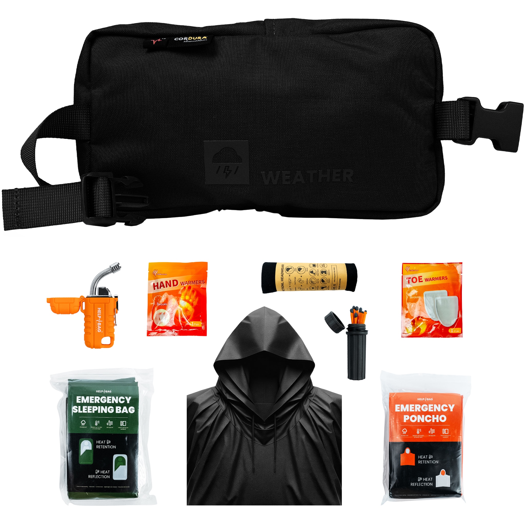 Help Bag - Max Notfallset - Shadow Black