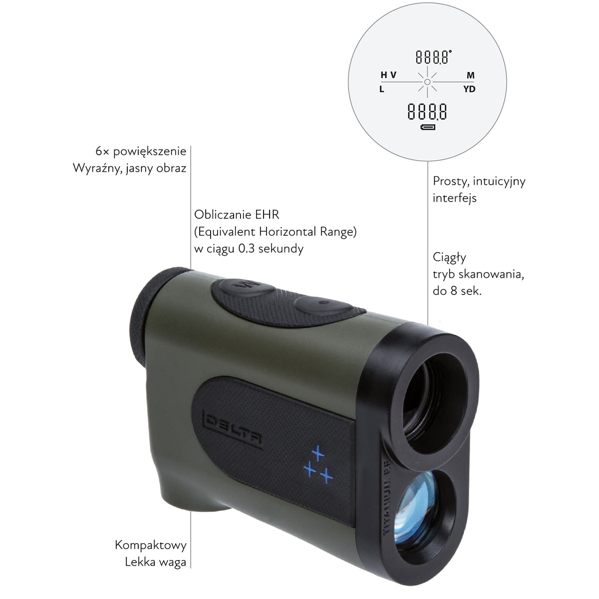 Delta Optical - Titanium RF-2000 - Laserentfernungsmesser