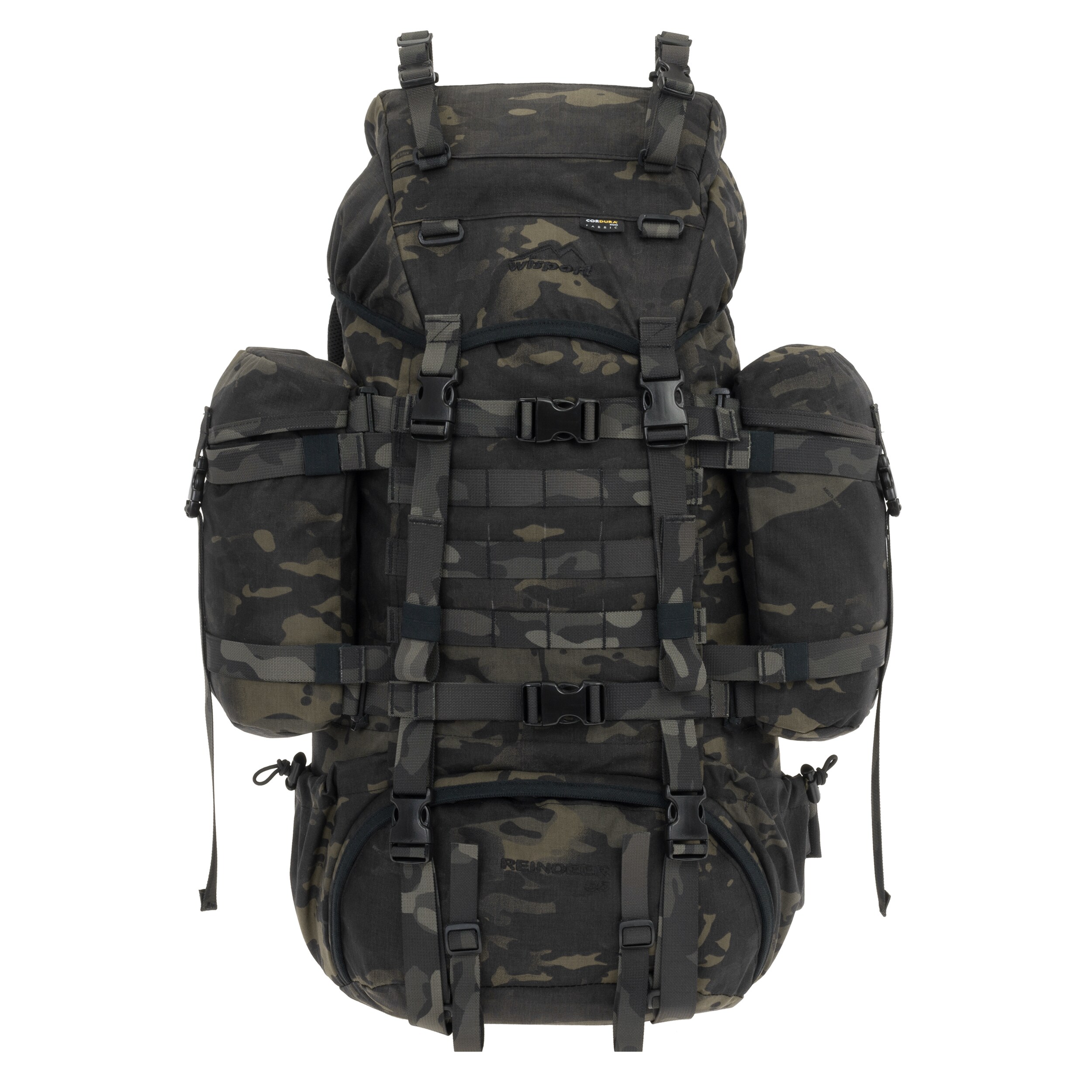 Wisport - Reindeer 55 l Backpack - Rucksack - MultiCam Black Full Camo