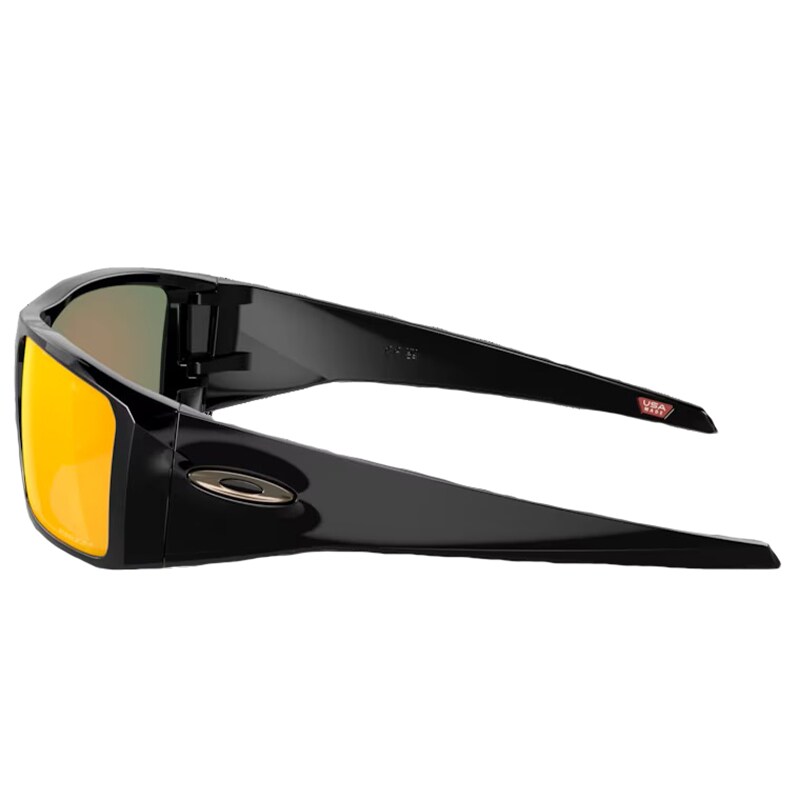 Oakley - Heliostat Polished Black - Sonnenbrille - Prizm Ruby