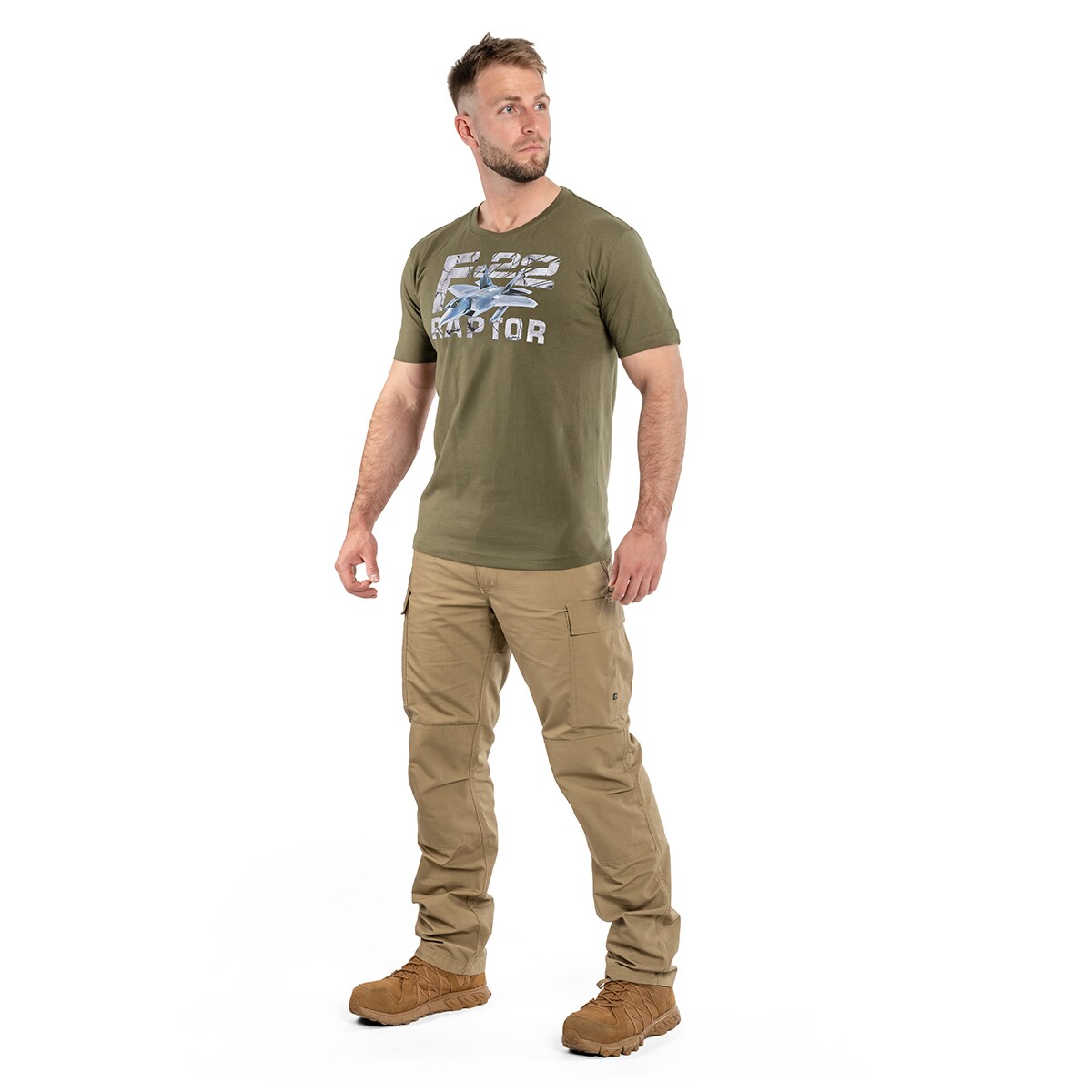 TM - F-22 Raptor T-Shirt - Olive