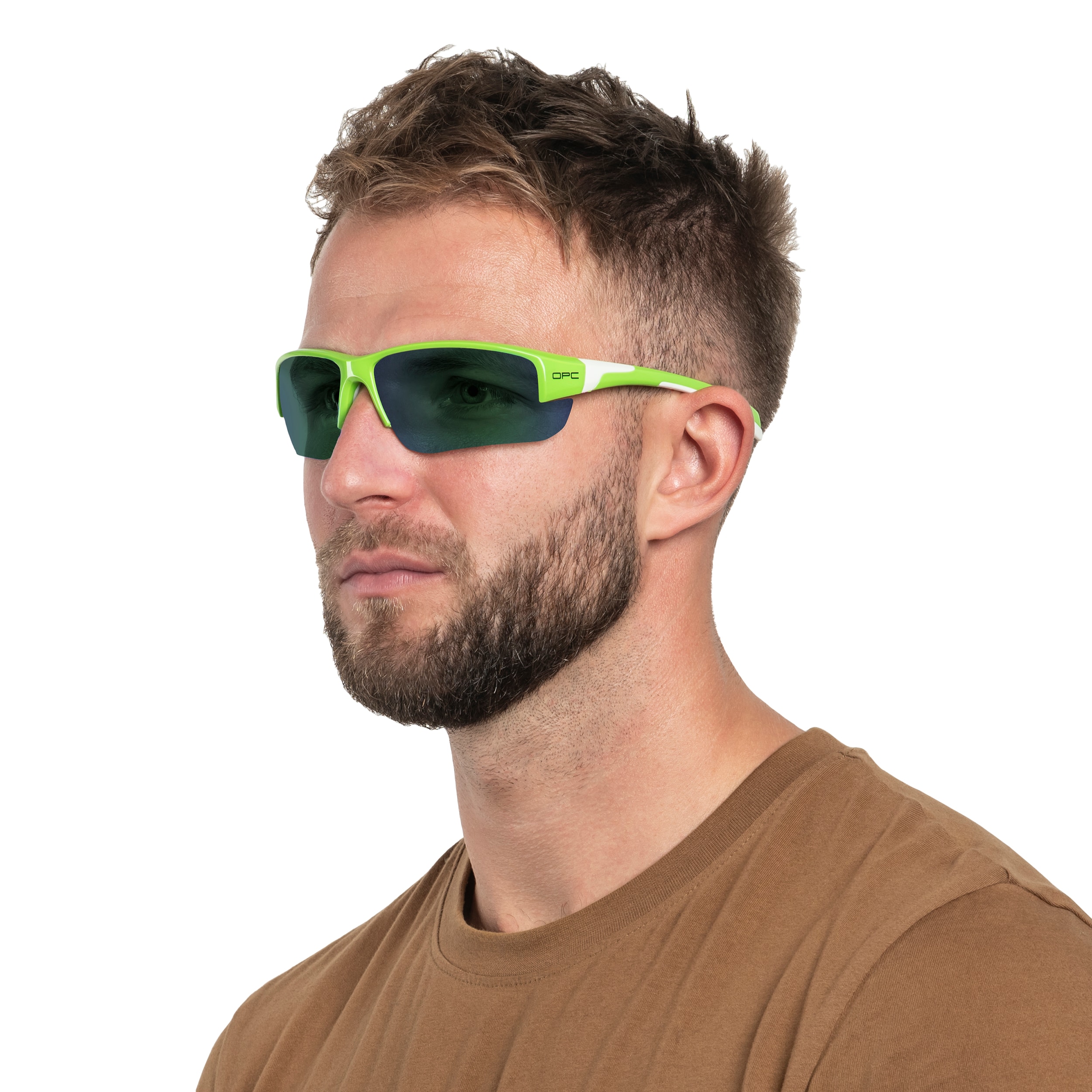 OPC - Extreme San Salvo Green/White Blue Revo - Polarisierte Sonnenbrille