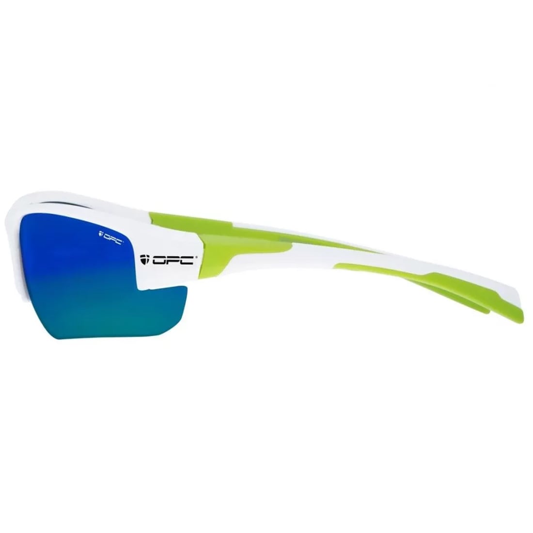 OPC - Extreme San Salvo White Green Blue Revo - Polarisierte Sonnenbrille